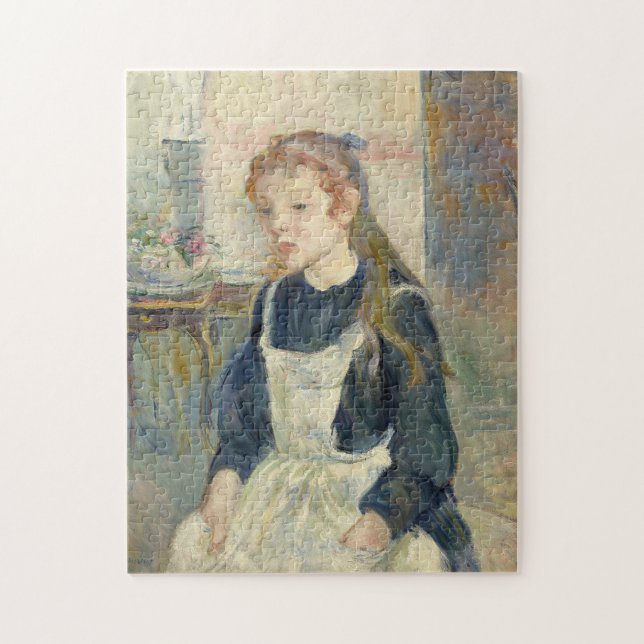 Puzzle Jeune Fille avec un TabLIER | Berthe Morisot (Vertical)