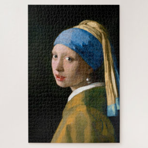 Puzzle Jeune fille avec une oreille perle, Johannes Verme