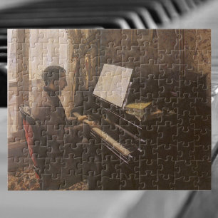 Puzzle Jeune Homme au piano de Gustave Caillebotte