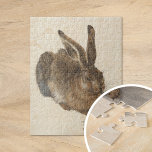 Puzzle Jeune lièvre | Albrecht Dürer<br><div class="desc">Young Hare (1502) de l'artiste allemand Albrecht Dürer. L'oeuvre originale est une étude de la nature aquarelle peinture d'un lapin brun. 

Utilisez les outils de conception pour ajouter du texte personnalisé ou personnaliser l'image.</div>