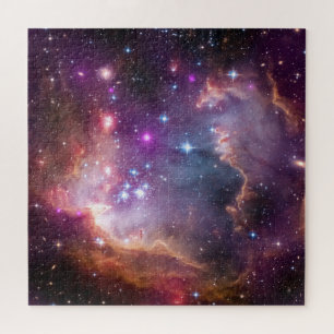 Puzzle Jeunes Étoiles Dans Le Petit Nuage Magellanique.