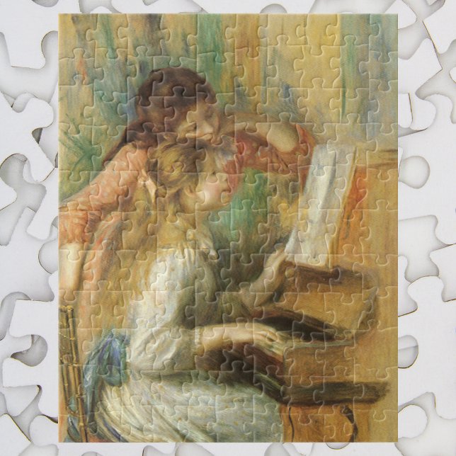 Puzzle Jeunes filles au piano par Pierre Renoir (Créateur téléchargé)