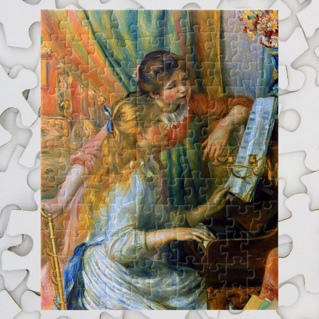 Puzzle Jeunes filles au piano par Pierre Renoir (Créateur téléchargé)