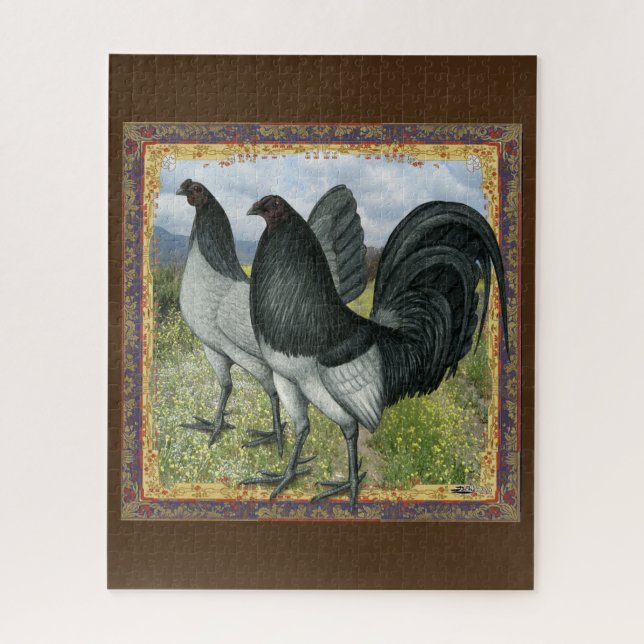 Puzzle Jeux américains : Blue ou Dun (Vertical)