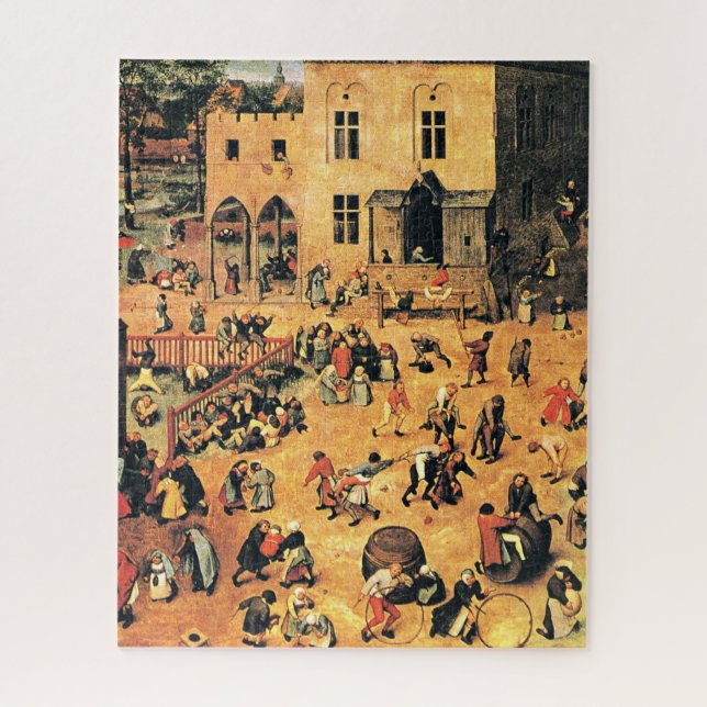 Puzzle Jeux pour enfants, peinture artistique, (Vertical)