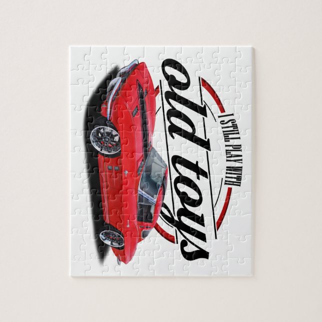 Puzzle Jeux toujours avec corvette (Vertical)