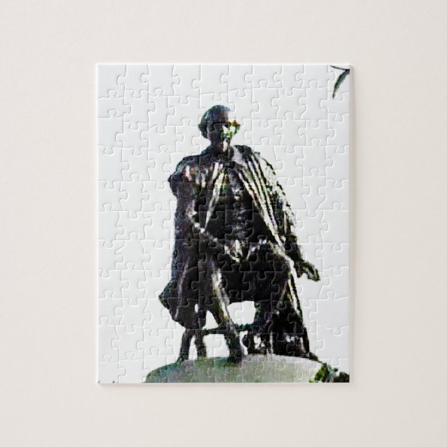 Puzzle jGibney de statue de Stratford-sur-Avon (Vertical)