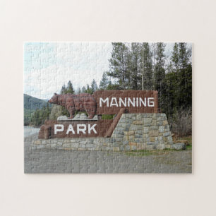 Puzzle Jigsaw du parc Manning au Canada.