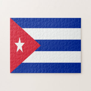 Puzzle Jigsaw, énigme du drapeau cubain