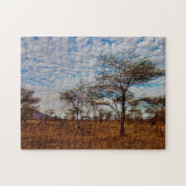 Puzzle Jigsaw Tanzania Serengeti National Park. (Horizontal)