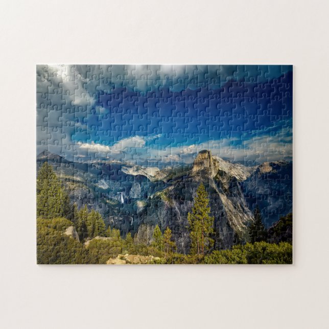 Puzzle Jigsaw Yosemite National Park USA. (Horizontal)