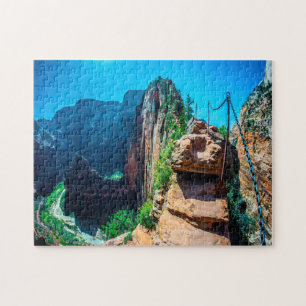 Puzzle Jigsaws Angels Landing Zion Utah.