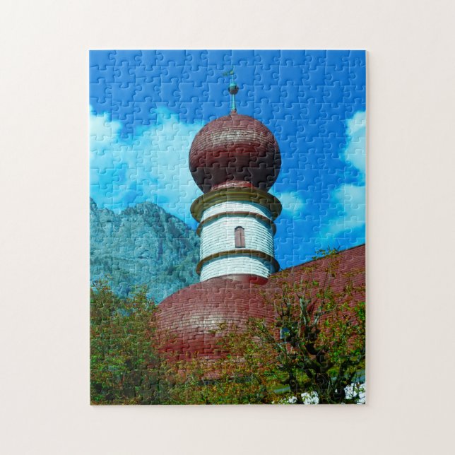 Puzzle Jigsaws Bartholomä St King Berchtesgadener. (Vertical)