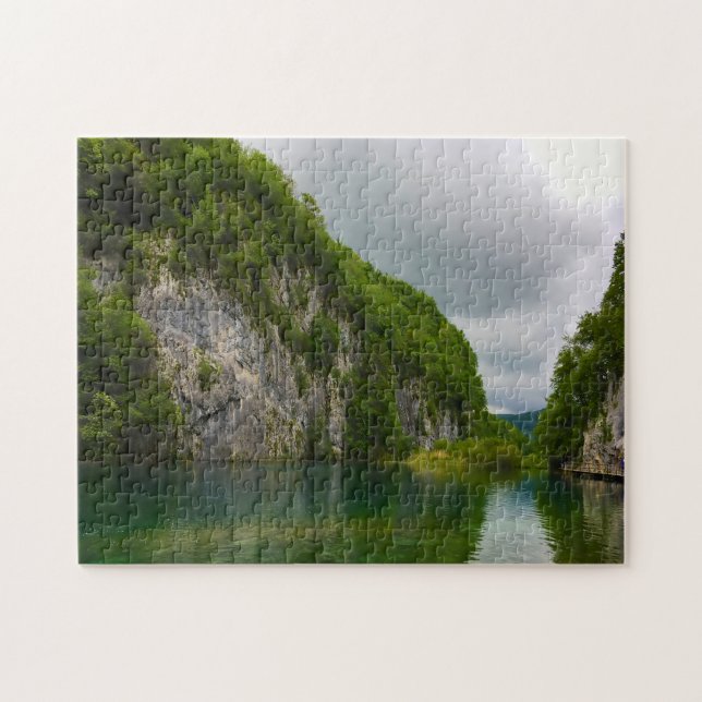 Puzzle Jigsaws Croatie 16 lac national Parc Pltvicka. (Horizontal)