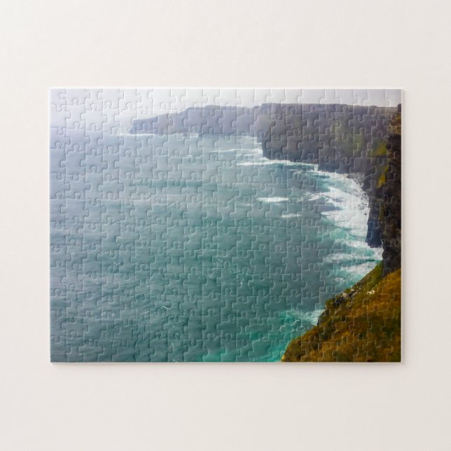 Puzzle Jigsaws Falaises de Moher Irlande. (Horizontal)