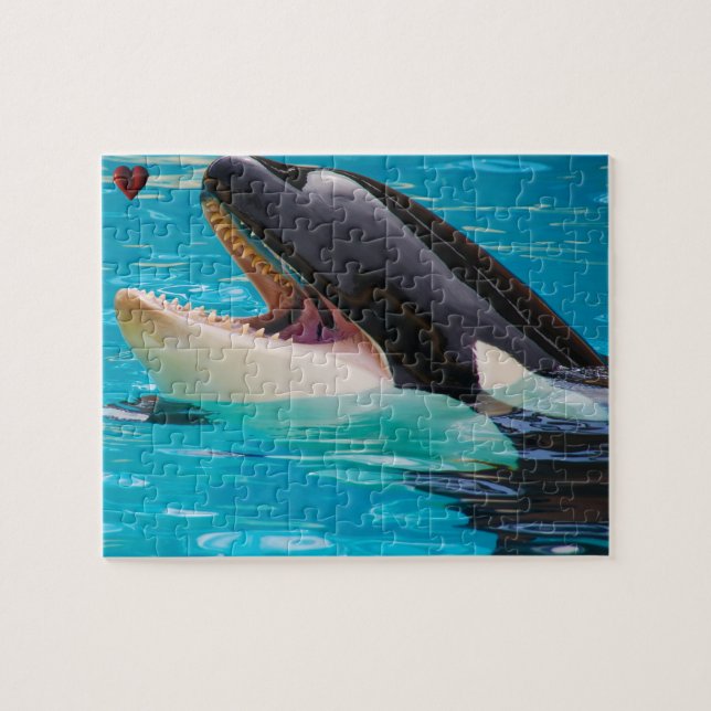 Puzzle Jigsaws Orques ou baleines tueuses (Horizontal)