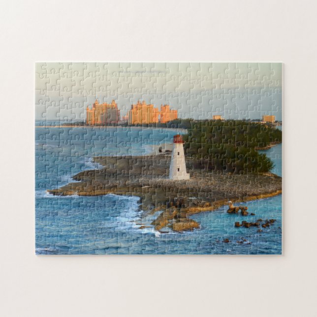 Puzzle Jigsaws phare des Bahamas (Horizontal)