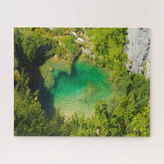 Puzzle Jigsaws Plivicer lacs Croatie. (Horizontal)