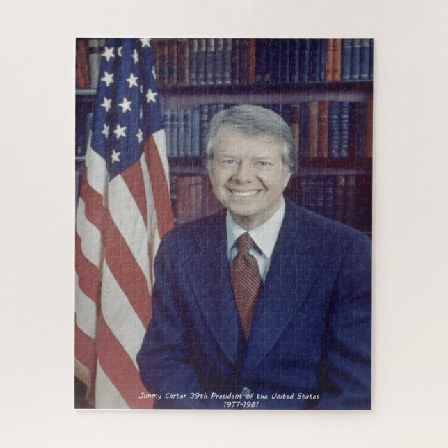 Puzzle Jimmy Carter 39 e Président des États-Unis (Vertical)