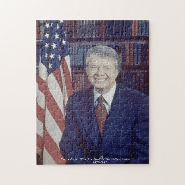Puzzle Jimmy Carter 39e président des États-Unis (Vertical)