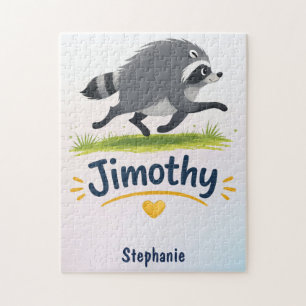 Puzzle Jimothy Raton Laveur Viral Drôle Trash Panda Faune