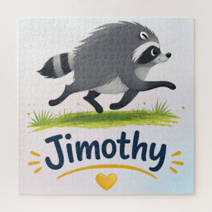 Puzzle Jimothy Raton Laveur Viral Drôle Trash Panda Faune