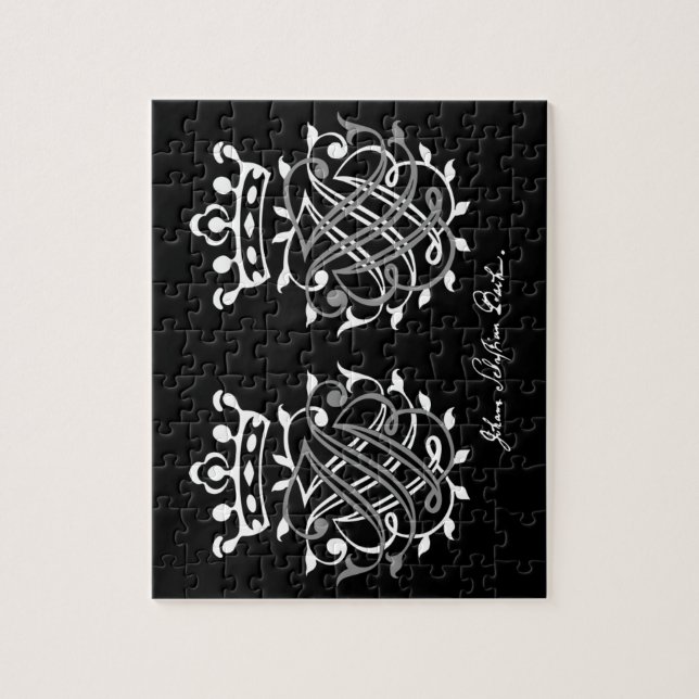 Puzzle Johann Sebastian Bach Siegel (Vertical)