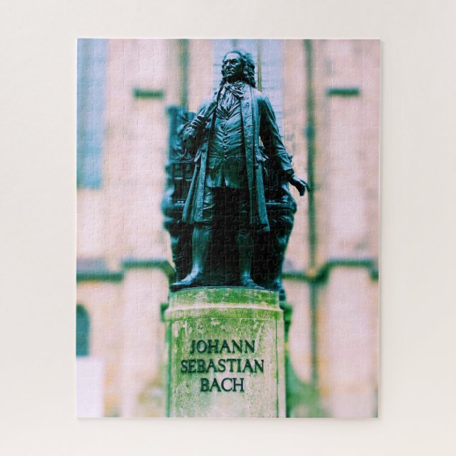 Puzzle Johann Sebastian Bach Statue - 16x20 - 520 pc (Vertical)