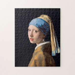 Puzzle JOHANNES VERMEER - Fille avec une boucle d'oreille