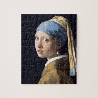 Puzzle Johannes Vermeer - fille avec une boucle d'oreille