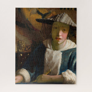 Puzzle Johannes Vermeer - Fille avec une Flûte