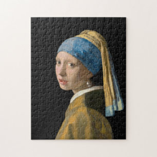 Puzzle Johannes Vermeer - Fille avec une oreille perle