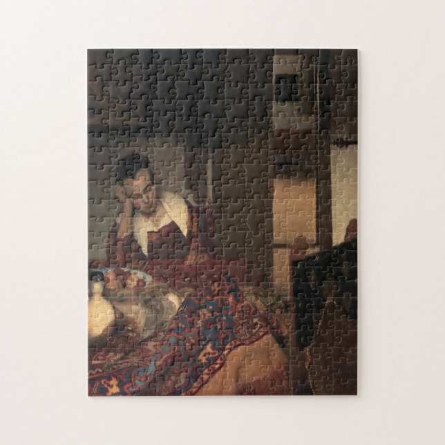 Puzzle Johannes Vermeer, Jeunes Femmes Dormant (Vertical)