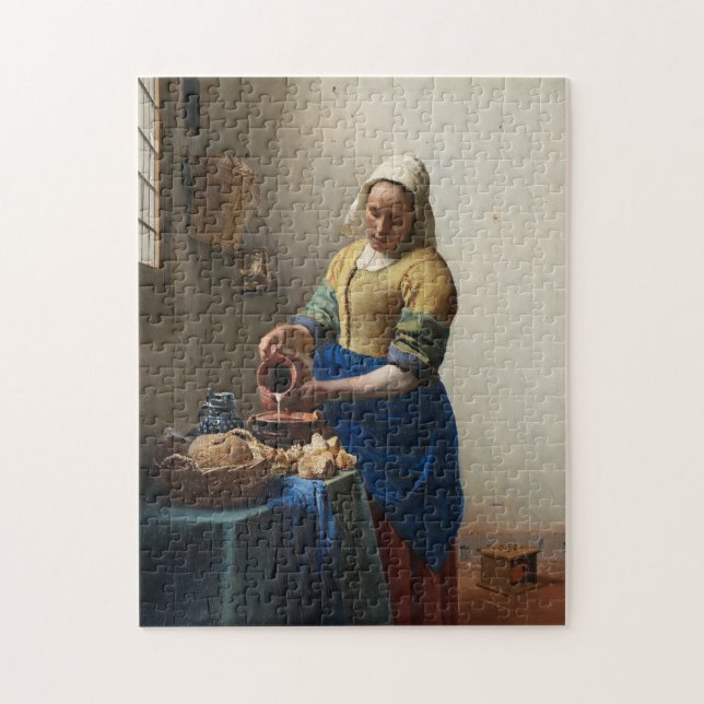 Puzzle Johannes Vermeer, Milkmaid (Vertical)