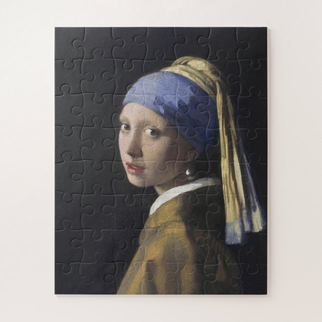 Puzzle Johannes Vermeer - The Girl With A Pearl Earring (Vertical)