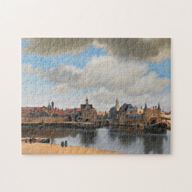 Puzzle Johannes Vermeer, van Deft, Vue de Delft (Horizontal)