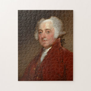 Puzzle John Adams, 1821 par Gilbert Stuart