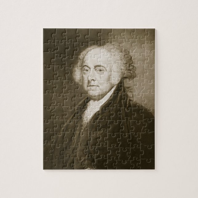 Puzzle John Adams, 2ème Président des États-Unis de (Vertical)