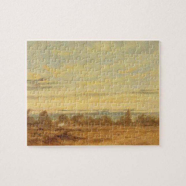 Puzzle John Constable | Eté - Paysage du soir (huile ou (Horizontal)