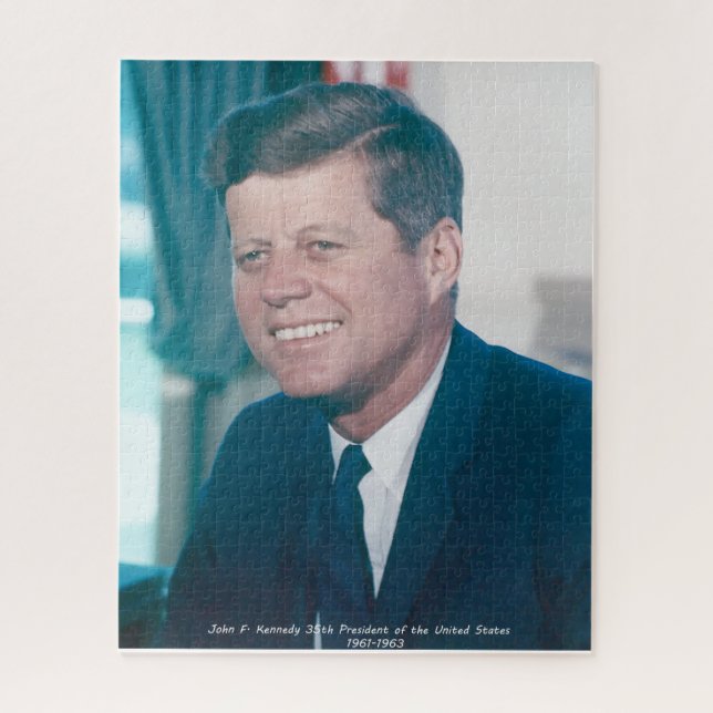Puzzle John F. Kennedy  Président des États-Unis (Vertical)