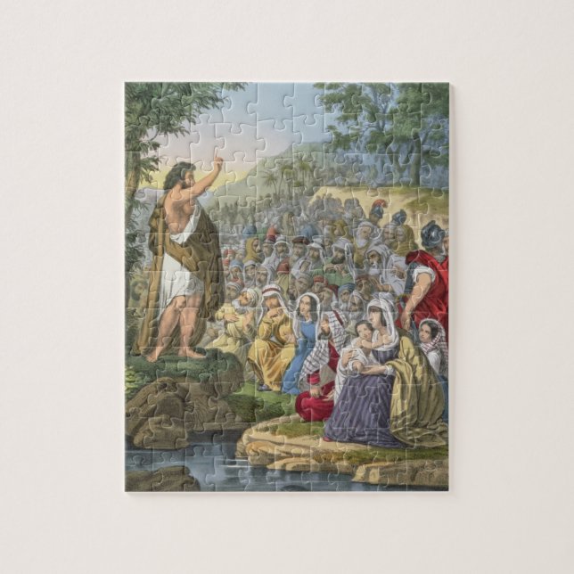 Puzzle John prêchant dans la région sauvage, d'un PRI de (Vertical)