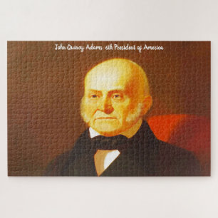 Puzzle John Quincy Adams 6e président de l'Amérique.