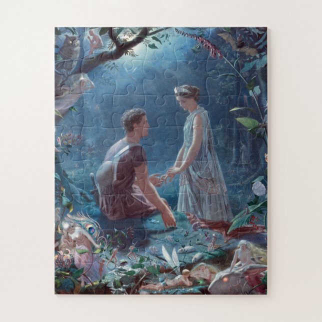 Puzzle John Simmons Hermia and Lysander A Midsummer Night (Vertical)