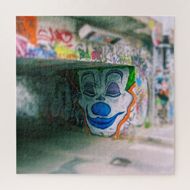 Puzzle Joker Graffiti - Street Art - 20x20 -676 pc (Vertical)