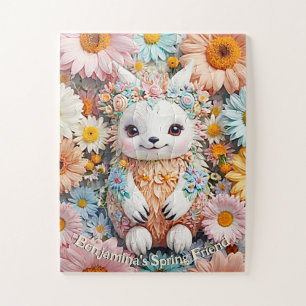 Puzzle Joli ami de printemps fantastique - Floral pastel