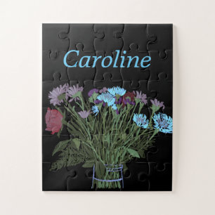 Puzzle Joli Bouquet De Fleur De Printemps Coloré Pour Ell