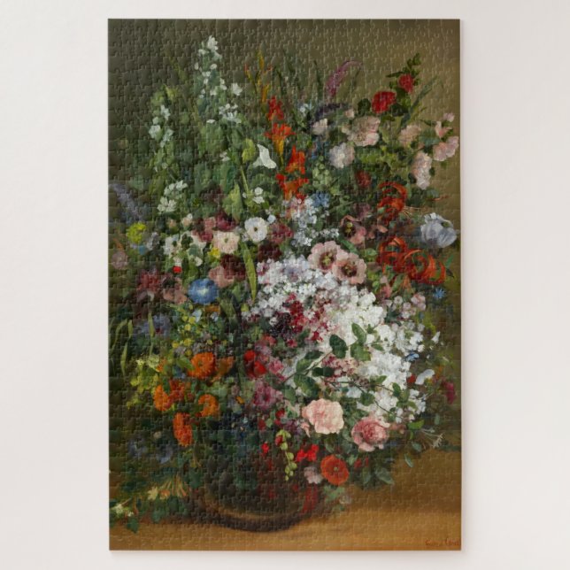 Puzzle Joli bouquet de fleurs dans un vase (Vertical)