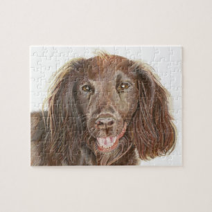 Puzzle Joli Cocker de travail Spaniel main peint