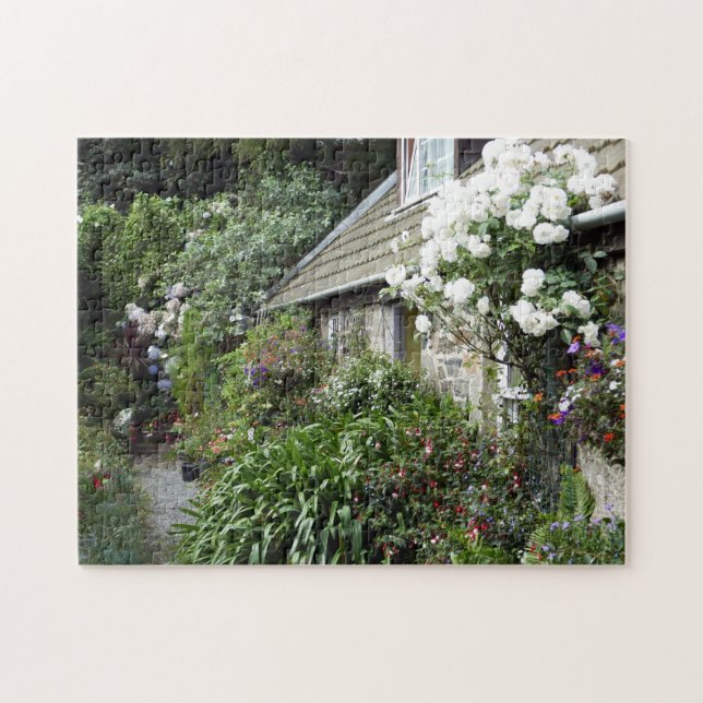 Puzzle Joli Cottage Sark Jersey Islands. (Horizontal)