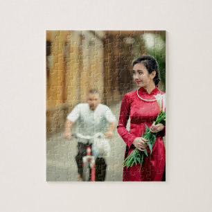 Puzzle Joli en rouge